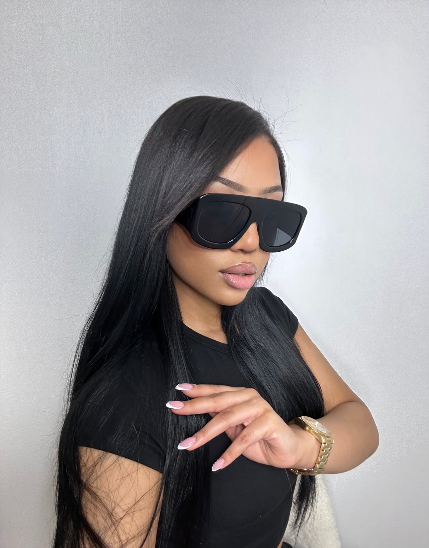 Vybz Classic – Lunettes Oversize Noires