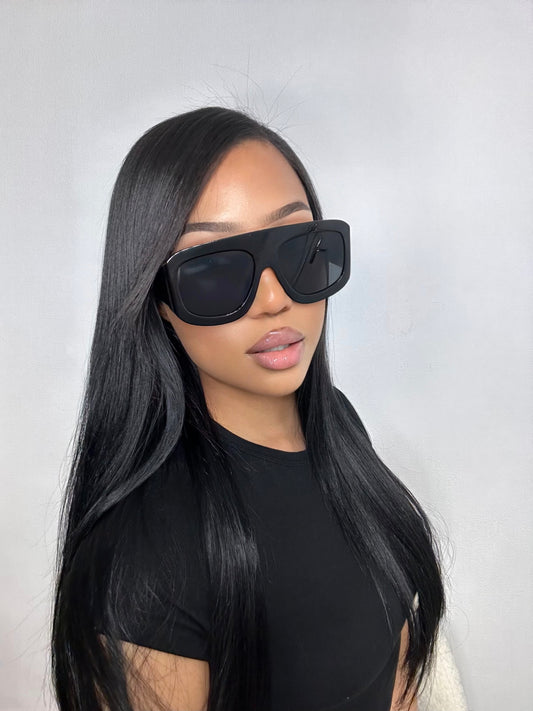 Vybz Classic – Lunettes Oversize Noires